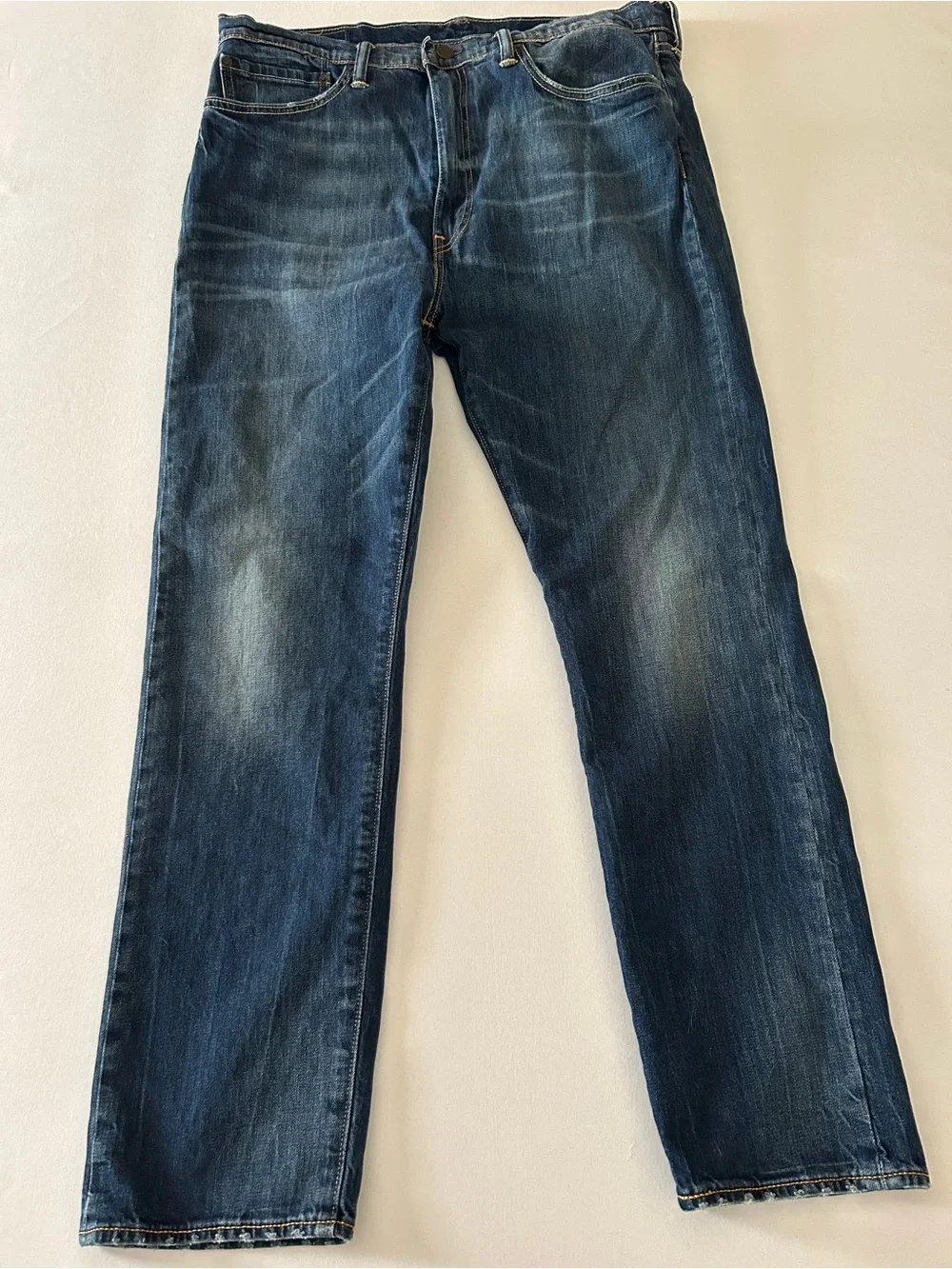 Levi's Straight Fit Faded Blue Men's Jeans